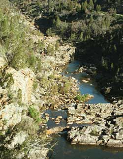 Molonglo Gorge, late afternoon