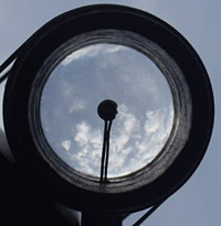 looking up the barrel